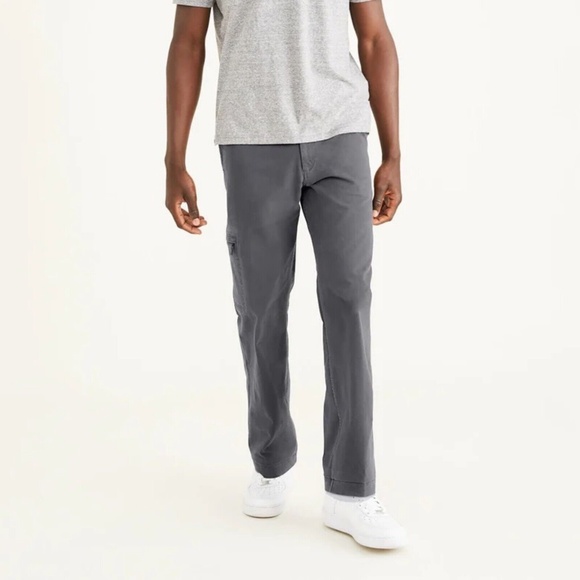 Dockers Mens 46 X 34 Go-To-Cargo Straight Fit Smart 360 Flex Pant - Picture 1 of 14